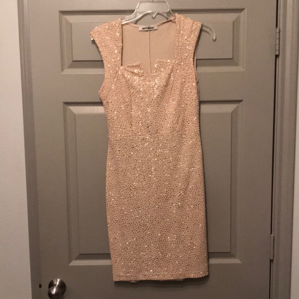 Gold dress *great for NYE or formal event!!